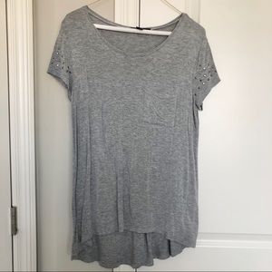Forever 21 Shirt Top Gray